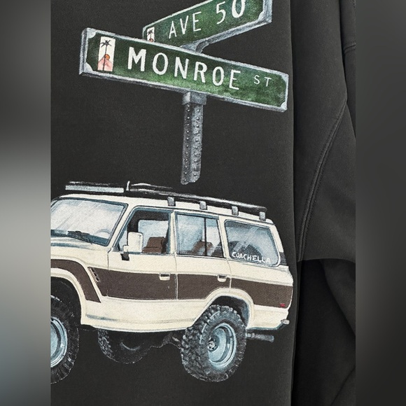 COACHELLA 2025 Desert Roadtrip Sweatshirt - Picture 8 of 11